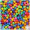 BeadTin Circus Opaque Mix 6mm Faceted Round Plastic Craft Beads (600pcs)